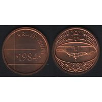 Нидерл. Антильские о-ва жетон монетного двора к набору 1984 года (_8 ТОРГ ЛЮБОЙ