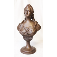 Бюст Екатерина II Бронза