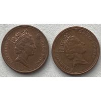 Великобритания 1 пенни 1996 г. Цена за 1 шт.