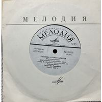 Пластинка Великая Отечественная - Курская битва, подвиг комсомола. фонохрестоматия.