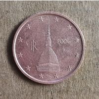 Италия 2 евроцента, 2006 г., KM# 211