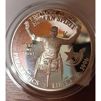 Доллар 1996 США гонки на колясках