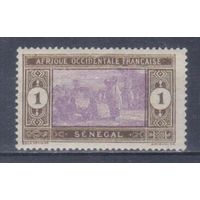[2239] Французские колонии. Сенегал 1914. Местный мотив.1с. МН