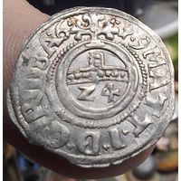 Редкий Грошен 1619 Шлезвиг Гольштейн Шауэнбург Эрнст III в отличном состоянии блескРедки