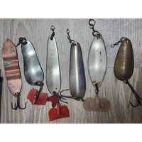 Набор блесен ссср разных заводов одним лотом