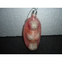 Ёлочная игрушка. ЁЖИК. СССР.