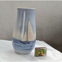 Ваза Royal Copenhagen кораблик парусник