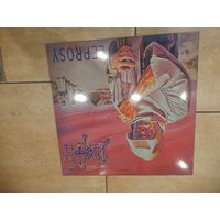 DEATH "LEPROSY" 198./?  reissue LP E.U.UNDER ONE FLAG FLAG24  MINT