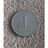 Литва 1 лит, 1991 aUNC