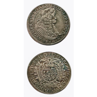 КОПИЯ 2 Талера 1683 года Леопольд Губастик Австрия