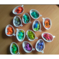 Лот игрушек из серии Kinder Joy Jurassic World.