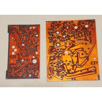 Заводские платы телевизора "Электроника ВЛ-100", не паяные.