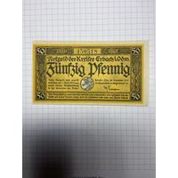 Нотгельд 50 пфеннигов (Германия Веймарская республика). -2612