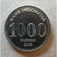 Индонезия 1000 рупий, 2016 год, KM# 74 ю
