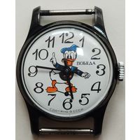 Не частые часы "Победа" Дональд Дак