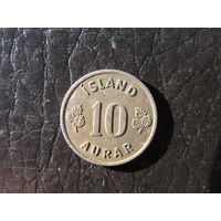 Исландия. 10 эйре. 1959. С 20 копеек. Распродажа коллекции. Смотрите другие лоты.