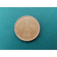 2 евроцента Италия.