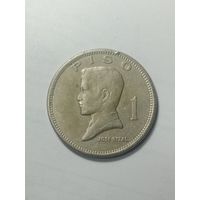 Филиппины 1 песо 1974 года .