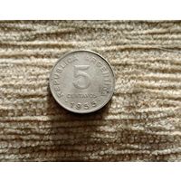 Werty71 Аргентина 5 сентаво 1955