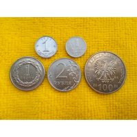 5 монет стран Европы