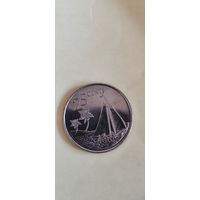 Багамы  25 цент 2007
