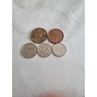 Монеты Чешской Республики.