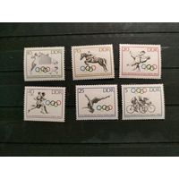 ГДР - 1964г. Летние Олимпийские игры.Токио.