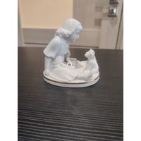 Статуэтка девочка учит медвежат rosenthal, германия