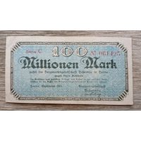 Werty71 Германия 100000000 марок 1923 100 миллионов банкнота Берн