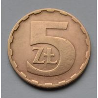 Польша, 5 злотых 1982 г.