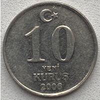 Турция 10 куруш 2006 г.