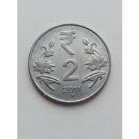 Индия. 2 рупии 2011 года. (4)