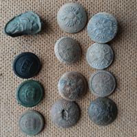 Пуговицы польские и немецкие