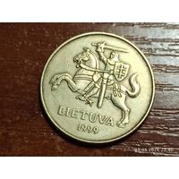 Литва 50 центов 1999