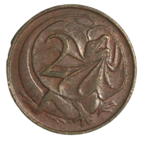 Австралия 2 цента, 1966
