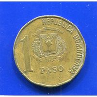 Доминиканская Республика 1 песо 1992