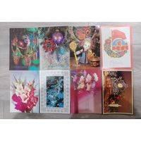 Открытки СССР в коллекцию чистые