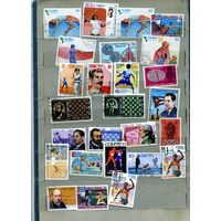 КУБА,  сборный лот СПОРТ,    24м гашен. по 15 коп шт