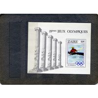 КОНГО( ЗАИР), 1984  блок 49** СПОРТ чистая,