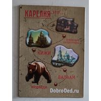 Магнит Добродед / Карелия шоколад джемы морсы/