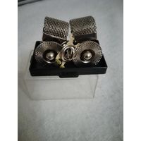 Запонки с булавкой для галстука СССР новые в упаковке