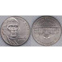 5 центов США 2011 г D XF