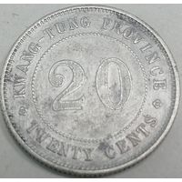 А2.1 Кванг - Тунг 20 центов, серебро