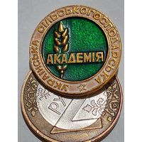 Значок " Сельхозакадемия  "