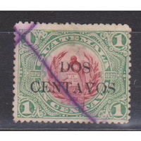 Гватемала 1916 год лот  7 С НАДПЕЧАТКОЙ