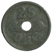 Дания 25 эре, 1941