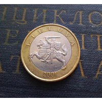 2 лита 2001 Литва #04