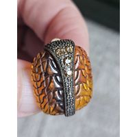 Крупные винтажные клипсы