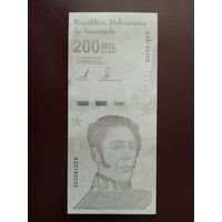Венесуэла 200000 боливаров 2020 UNC