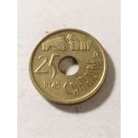 Испания 25 песет Канарские острова 1994